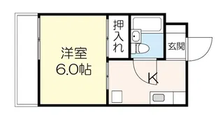 細野ビル【3階】の間取り