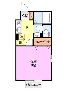 サンシャインA【2階】の間取り