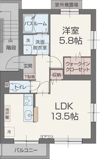 コンフォート・ヴィラ【3階】の間取り