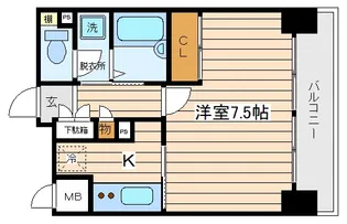 ベスト横浜【6階】の間取り