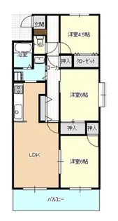 クリエイトM【2階】の間取り