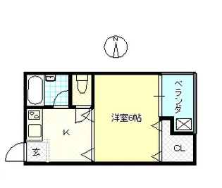 奈良県橿原市八木町2【マンション】の間取り