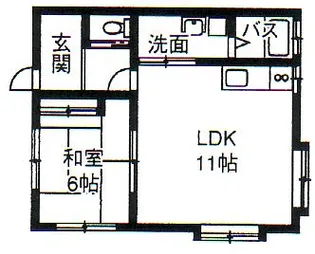 ベルウィンク【2階】の間取り
