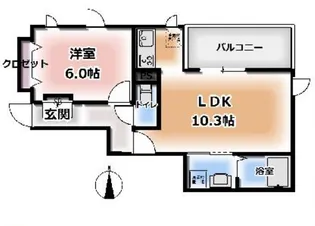 Y&Y本八幡【3階】の間取り