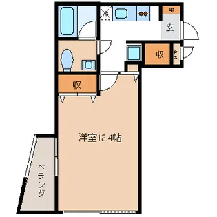 DEPARTURE【1階】の間取り
