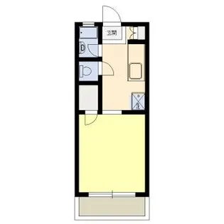 メゾンソレイユ【1階】の間取り