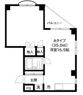 協立興産白金台ビル【4階】の間取り