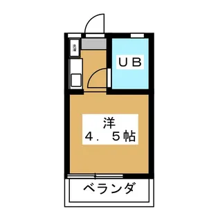 Nハイツ日野【1階】の間取り