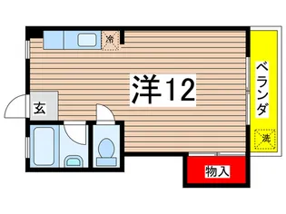 SPACE YOU【3階】の間取り