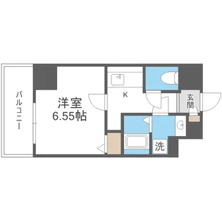 ArtizA西長堀【3階】の間取り
