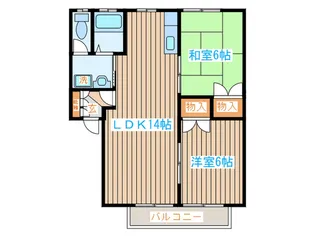 ベネッセファミュ-I【2階】の間取り