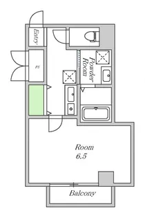 NOB西梅田【4階】の間取り