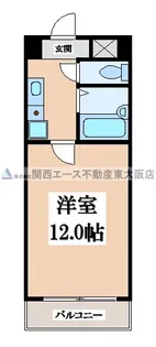 グランエストヨシタ【3階】の間取り