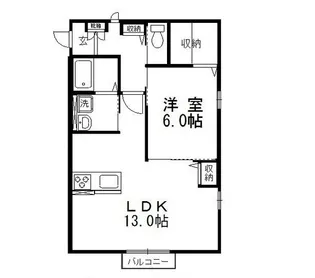 サディラ【1階】の間取り