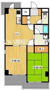 スカイハイ【3階】の間取り