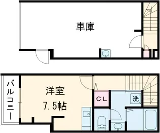 大阪府堺市東区日置荘西町7【一戸建】の間取り