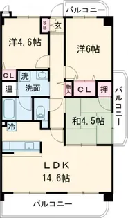 Espacio Sueno【3階】の間取り