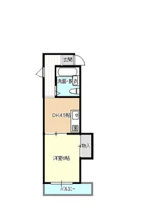 メゾンそれいゆ【7階】の間取り