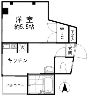 ケイビル【4階】の間取り