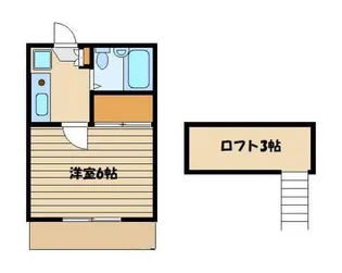 ハイブリッヂ【1階】の間取り