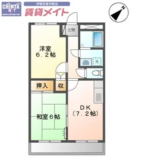 夢ぽりすマキ【1階】の間取り