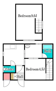 岡山県岡山市中区藤原西町2【一戸建】の間取り