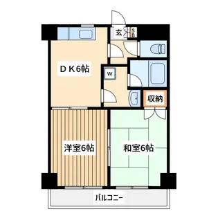 カサグランデ【2階】の間取り