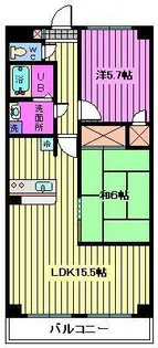 埼玉県さいたま市浦和区大東2【マンション】の間取り