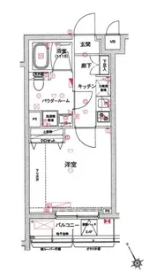 東京都板橋区仲宿【マンション】の間取り