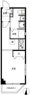 CREALpremier目黒 101号室 1階【1階】の間取り
