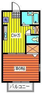 グレイス戸田【1階】の間取り