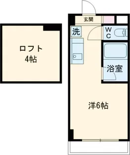 ラフィーネひばりヶ丘【2階】の間取り