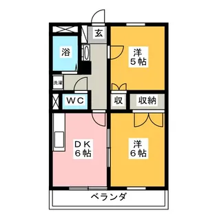 クレオメ【1階】の間取り