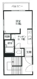 テル代官山【2階】の間取り