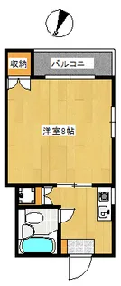 カーサ・デ・ノルテ【1階】の間取り