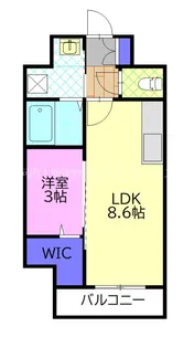 IRMS 3【4階】の間取り