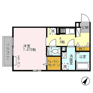 東京都練馬区石神井町8【アパート】の間取り