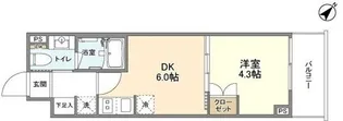 東京都杉並区和泉2【マンション】の間取り