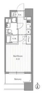 プライマル森下【14階】の間取り