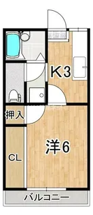 リッチモンド仏生山II【1階】の間取り