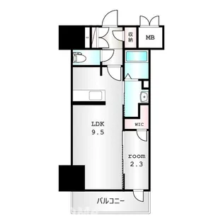 群馬県高崎市新田町【マンション】の間取り