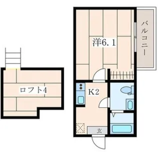 グランシャトー弘明寺【2階】の間取り