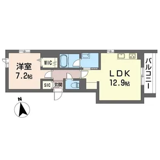 カナル グランデ【2階】の間取り