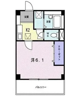 サンライズ【1階】の間取り