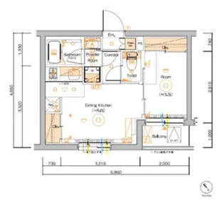 SYFORME MONZEN-NAKACHO【2階】の間取り