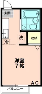 エス・ドミール【1階】の間取り