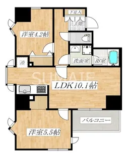 ISM大宮【8階】の間取り