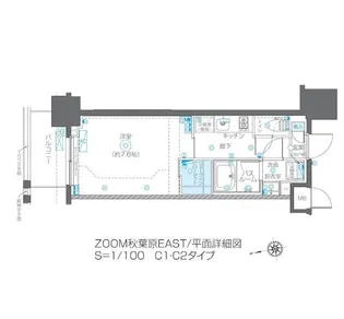 東京都台東区浅草橋4【マンション】の間取り