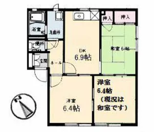 メゾン・ノリ【1階】の間取り