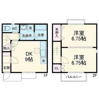 神奈川県秦野市南矢名【アパート】の間取り